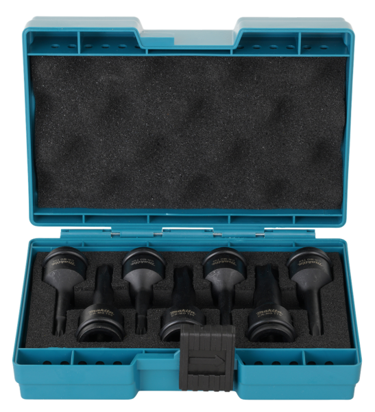 Makita 7-delige Torx Slagschroefbitset Impact Black 1/2"VK