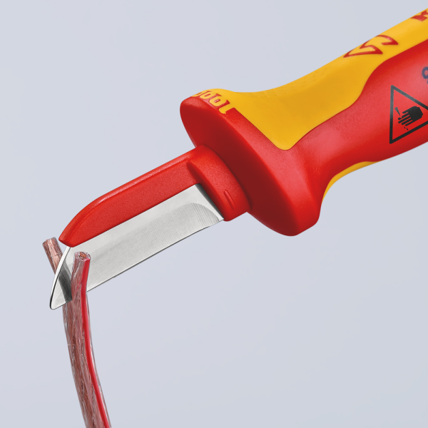 Knipex 9854 Kabelmes - 180mm - Detailed view of the product