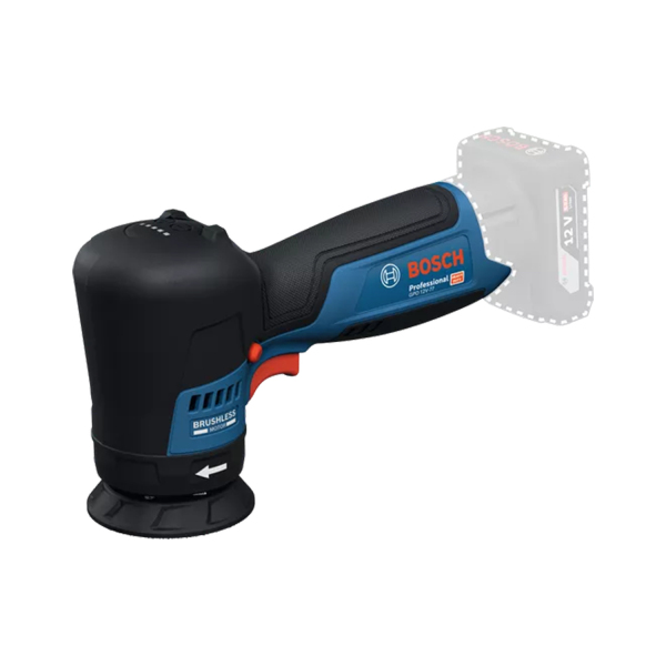 Bosch GPO 12V-77 12V Accu Polijstmachine - 77mm - Detailed view of the product
