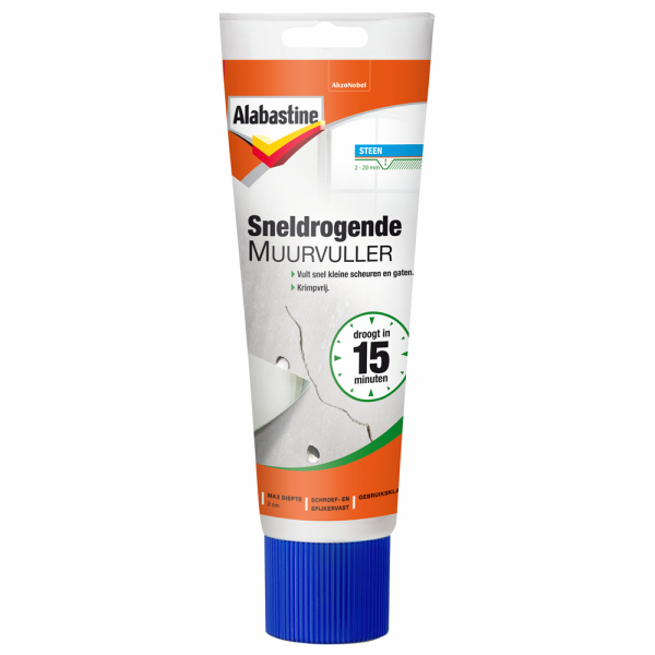 Alabastine Sneldrogende Muurvuller - Tube - 330g - Default image for the product