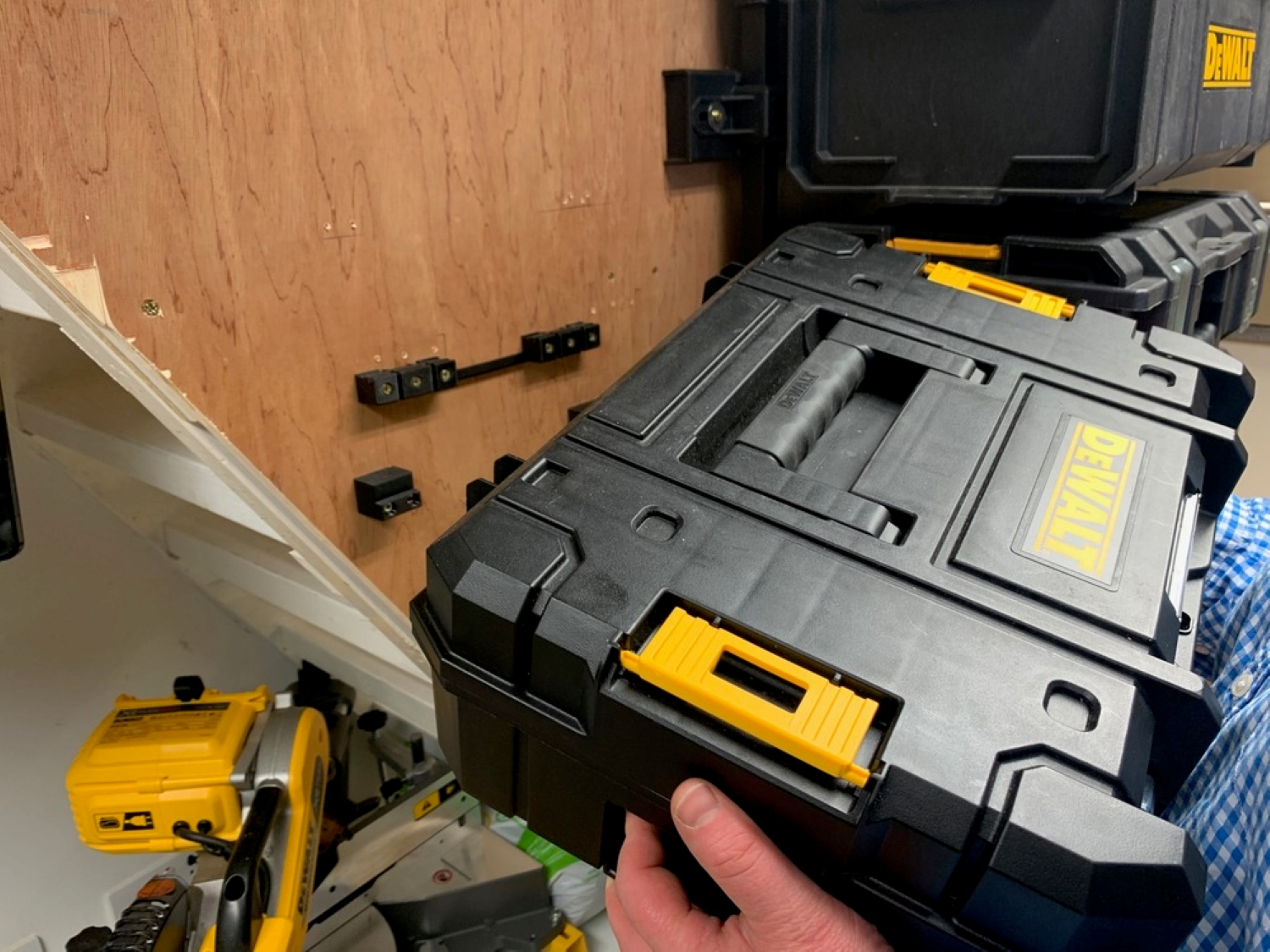 StealthMounts OM-STAK-3 Gereedschapskistbevestigingen Voor Dewalt T-STAK - 3 Stuks thumbnail 3