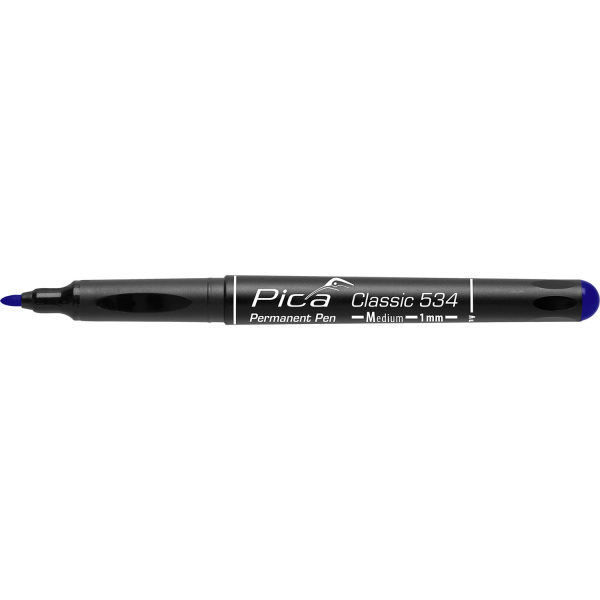 Pica 534/41 Classic Permanent Pen - Rond - Blauw - 1mm