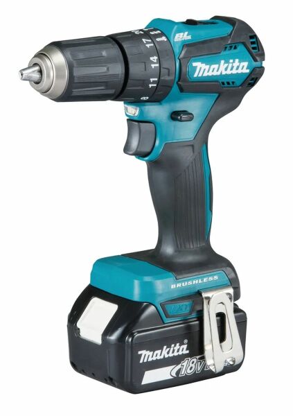 Makita DHP483RFJ 18V Li-Ion Accu Klopboor-/schroefmachine Set (2x 3.0Ah Accu) In Mbox - Koolborstelloos EAN: 88381824637