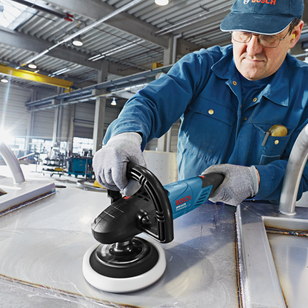 Bosch GPO 14 CE Polijstmachine - 1400W - 180mm - Variabel - Detailed view of the product