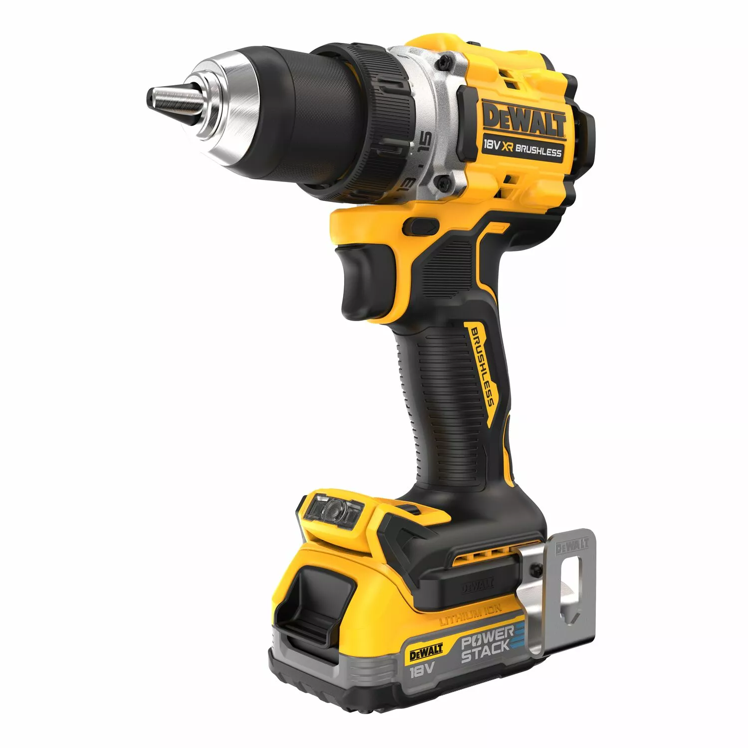 DeWALT DCD800E2T Compacte Accu Schroefboormachine 18V XR 1.7Ah POWERSTACK in TSTAK