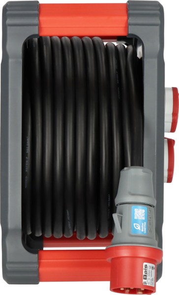 Brennenstuhl Professional KD 3200 C7 Bouwplaats Cube H07RN-F5G2,5 1x230V + 2x400V/16A - 30m - Zwart - Detailed view of the product