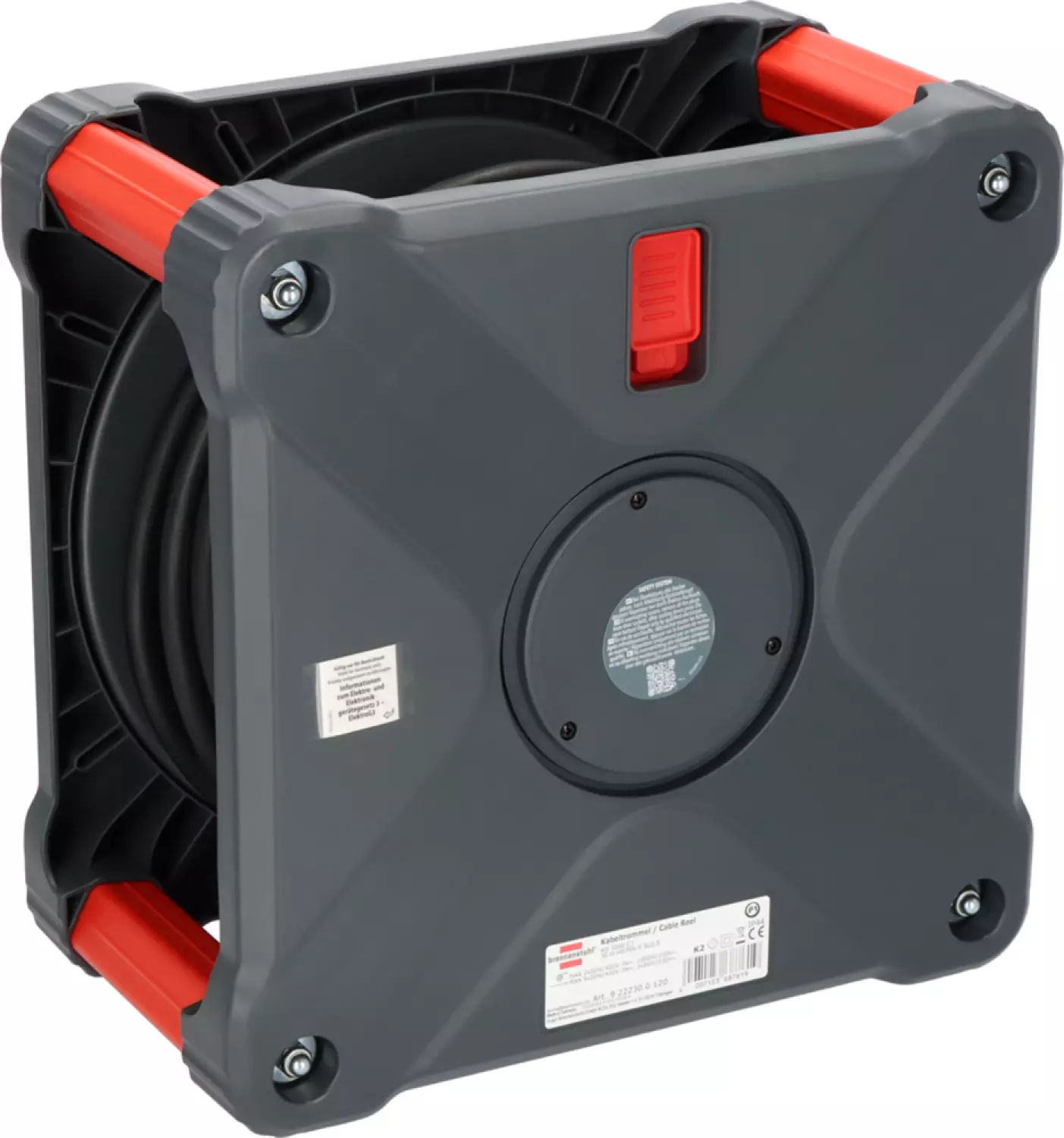 Brennenstuhl Professional KD 3200 C7 Bouwplaats Cube H07RN-F5G2,5 1x230V + 2x400V/16A - 30m - Zwart thumbnail 2