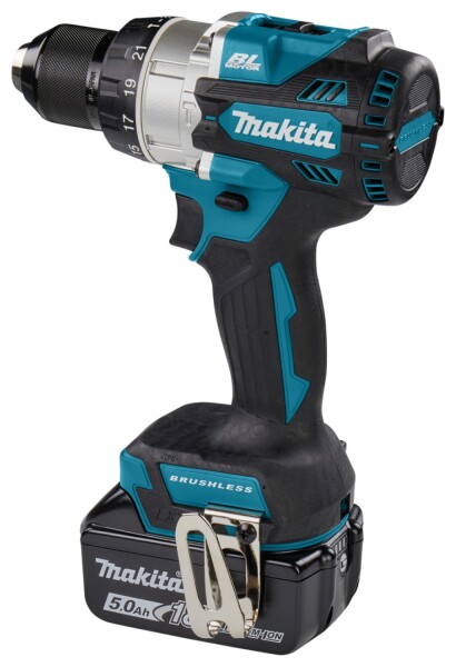 Makita DHP486RTJ 18V Li-ion Accu Klopboor- /schroefmachine Set (2x5.0Ah) In Mbox - Detailed view of the product