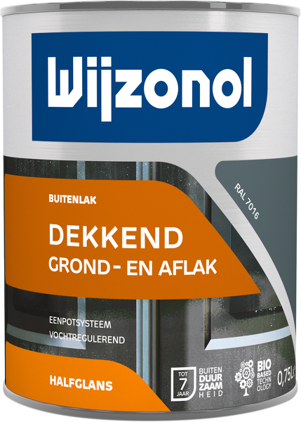 Wijzonol Grond- En Aflak In Één  7016 0,75 Liter