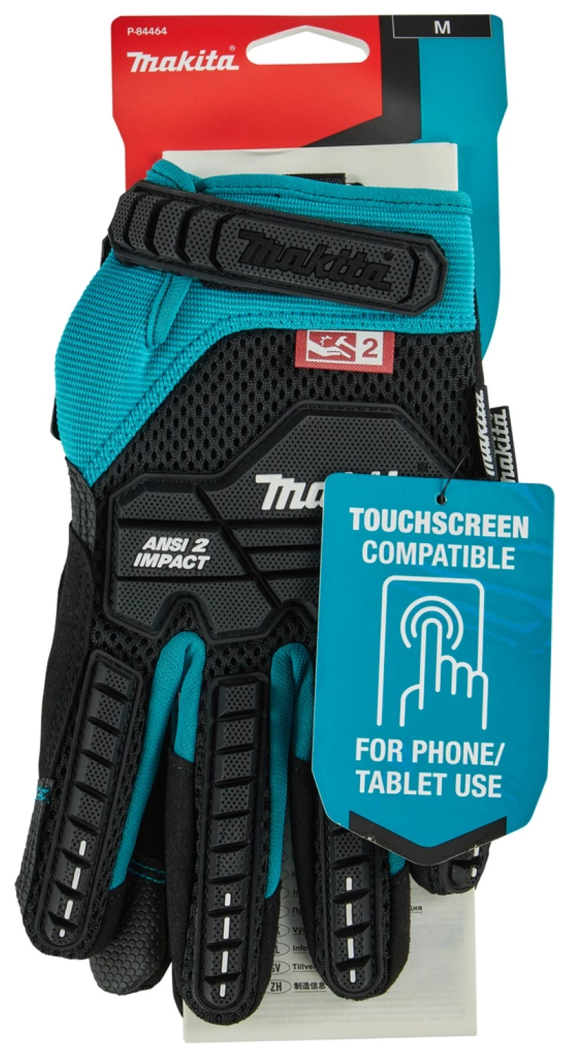 Makita P-84486 Werkhandschoen Met Impactbescherming - 10/XL thumbnail 4
