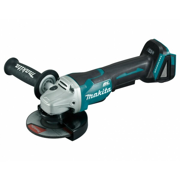 Makita DGA505Z 18V Li-Ion Accu Haakse Slijper Body - 125mm - Koolborstelloos - Softstart EAN: 88381686631