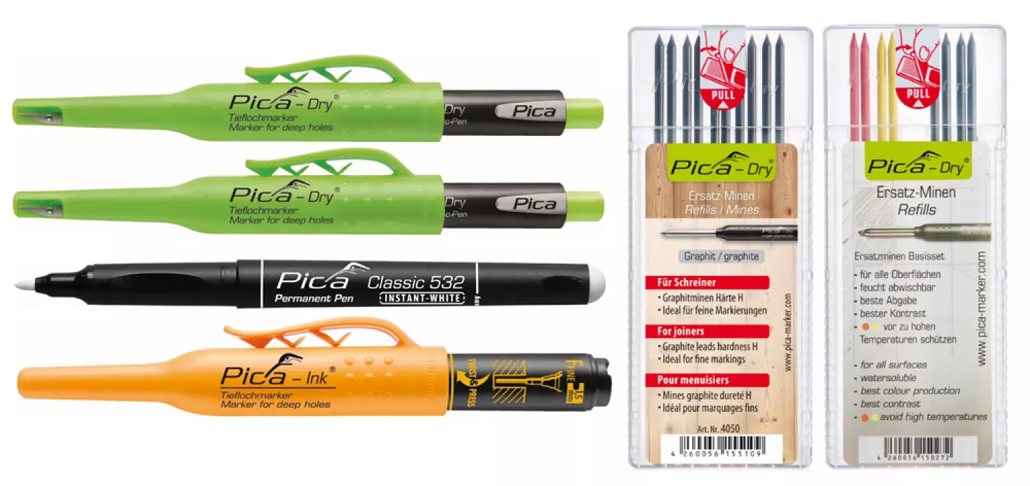 Pica 55010 Masterset Voor Meubelmakers In Etui