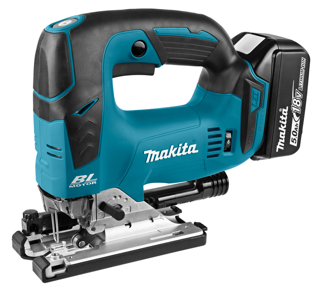 Makita DJV182RTJ 18V Li-Ion Accu Decoupeerzaag Set (2x 5.0Ah Accu) In Mbox - D-greep - Variabel - Koolborstelloos - Detailed view of the product
