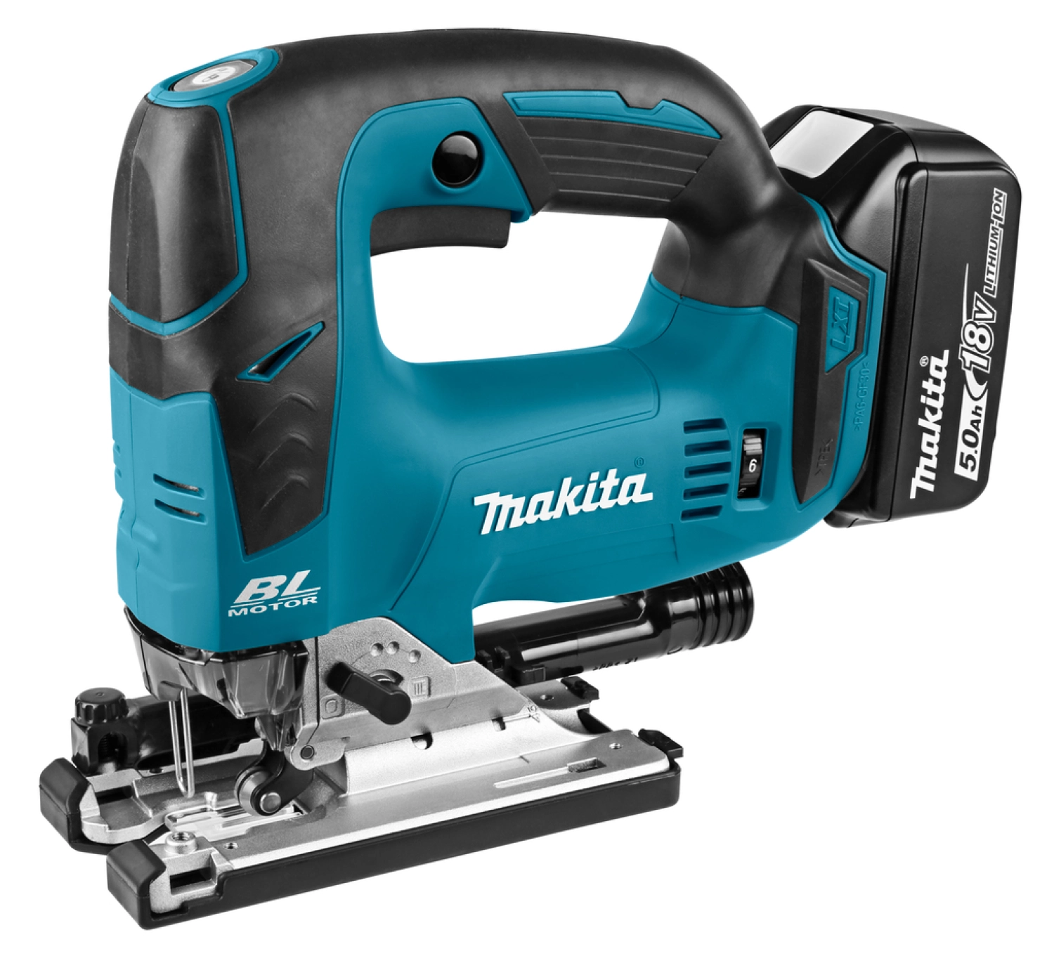Makita DJV182RTJ Accu Decoupeerzaag 18V 5.0Ah Li-ion in Mbox