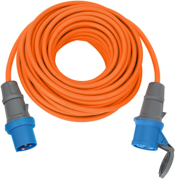 Brennenstuhl 1167650625 CEE-verlengkabel IP44 - 25m - 230V - H07RN-F 3G2,5 - Oranje
