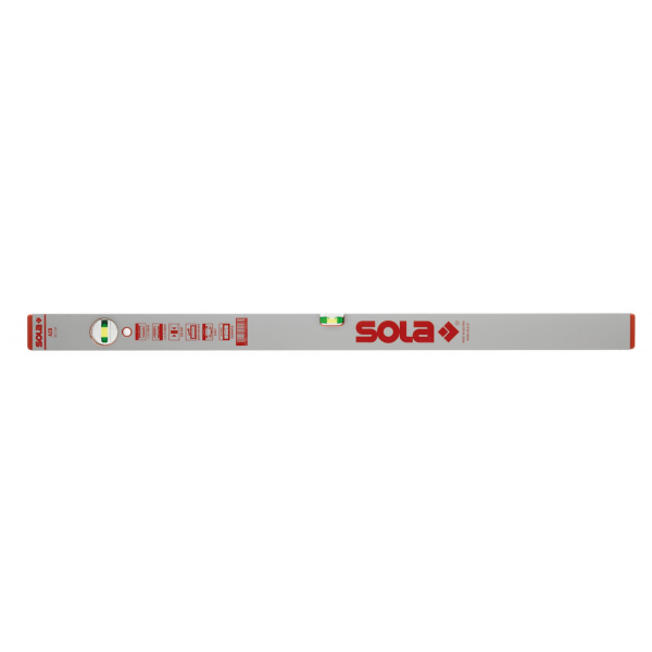 Sola AZB 120 Aluminium Waterpas - 1200mm - Detailed view of the product