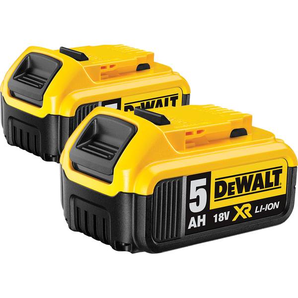 DeWALT DCB184 Duopack 18V Li-ion XR Accu - 5.0Ah (2st)