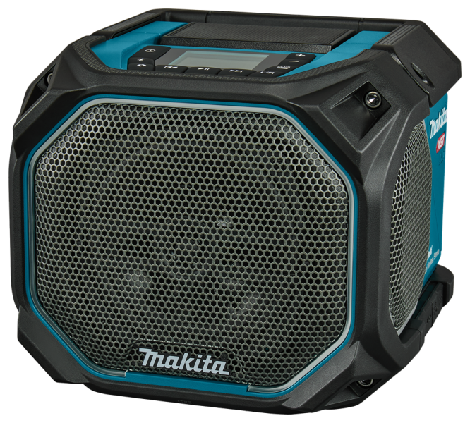 Makita MR014GZ 14.4-230V Accu Bluetooth Speaker Body - Werkt Op Accu En Netstroom - Detailed view of the product