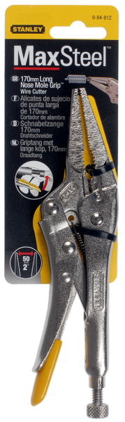 Stanley 0-84-812 Griptang Lange Bek - 170 X 62mm - Detailed view of the product
