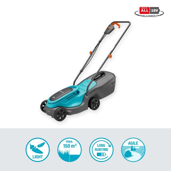 Gardena PowerMax 32/18V P4A Accu Grasmaaier Set (1x 4,0Ah) - 32cm - Detailed view of the product