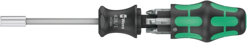 Wera 05051512001 Kraftform Kompakt 27 Imperial Set 1 Bitschroevendraaier - 6 In 1 Multi-bit - Default image for the product
