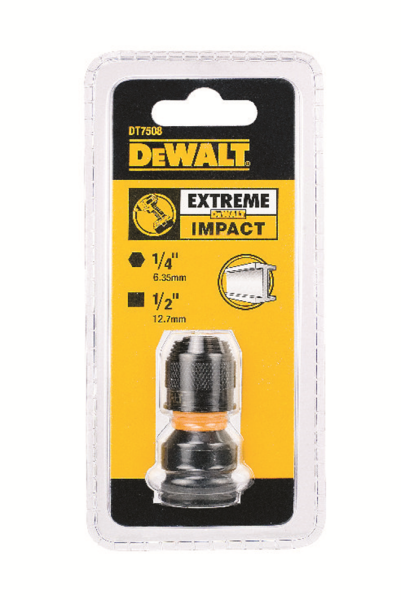 DeWALT DT7508 1/2"Naar Bit Adapter - Detailed view of the product