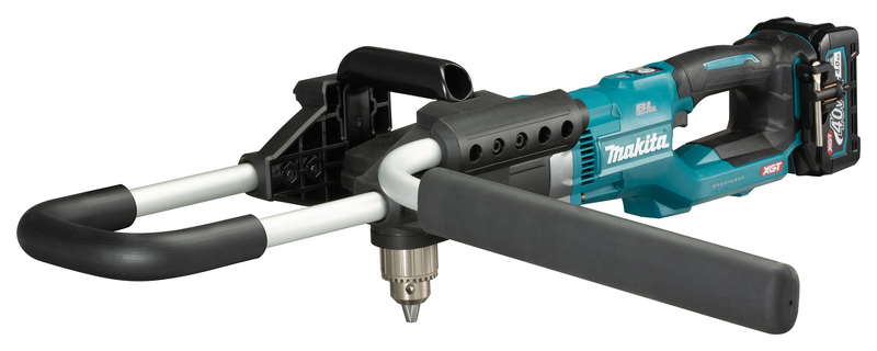 Makita DG001GM105 XGT 40V Max Li-Ion Accu Grondboor Set (1x 4,0Ah) Incl. Adapter A En D - 13mm - Koolborstelloos