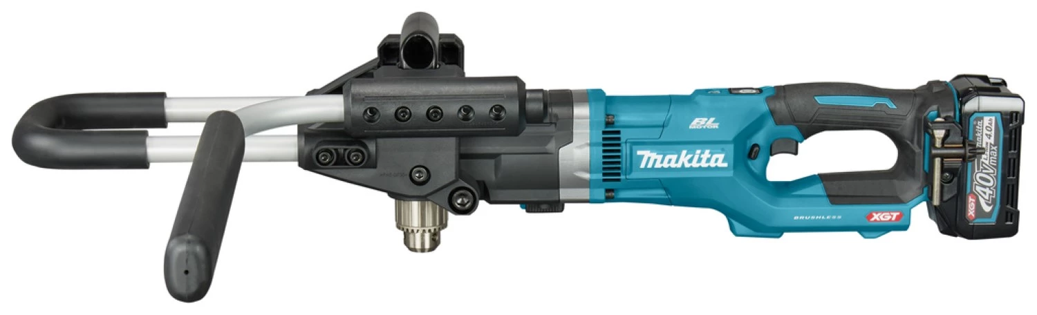 Makita DG001GM105 XGT 40V Max Li-Ion Accu Grondboor Set (1x 4,0Ah) Incl. Adapter A En D - 13mm - Koolborstelloos