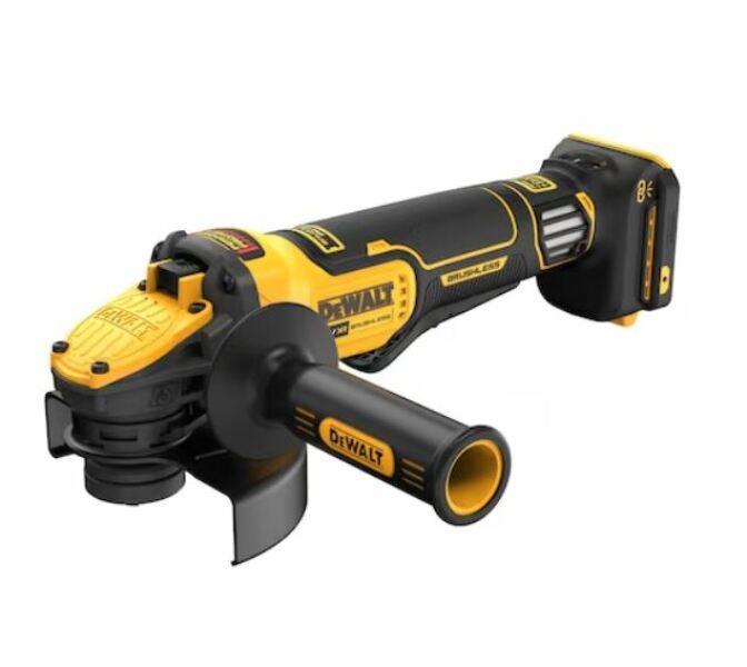 DeWALT DCG416VSN-XJ 18V Li-ion XR Accu Haakse Slijper Body - 125mm - Koolborstelloos - Detailed view of the product