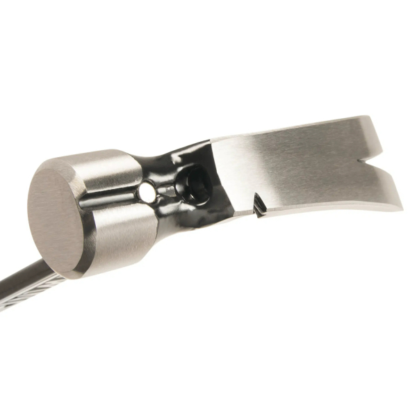 Estwing Rechte Klauwhamer Ultra - Vinyl Zwarte Handgreep - 420 Gram Kopgewicht - Detailed view of the product