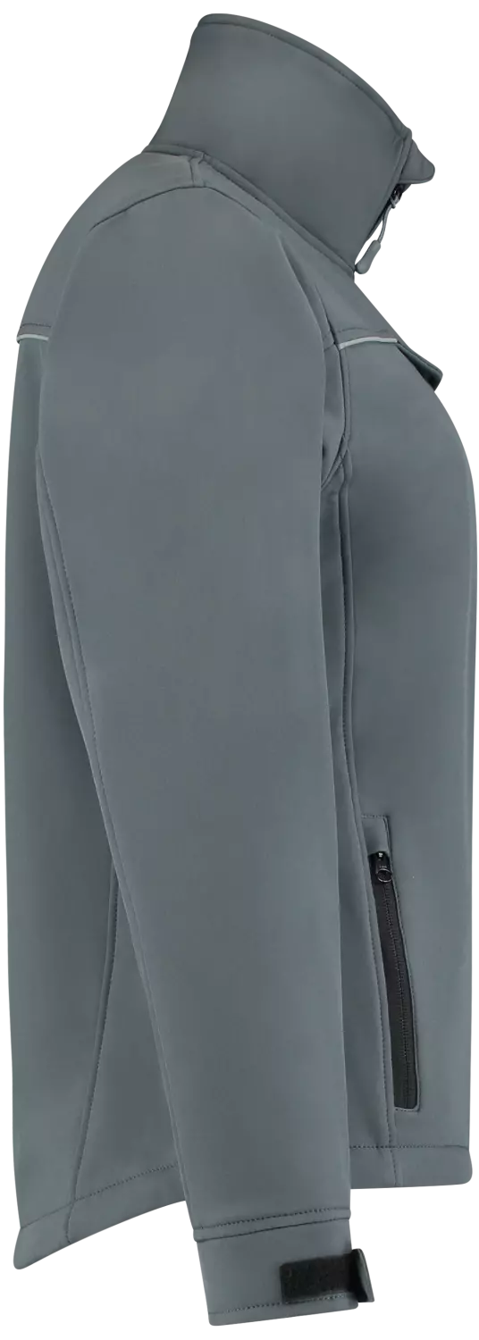 Workman 25271 Softshell Jacket Dames - Graphite - S thumbnail 4
