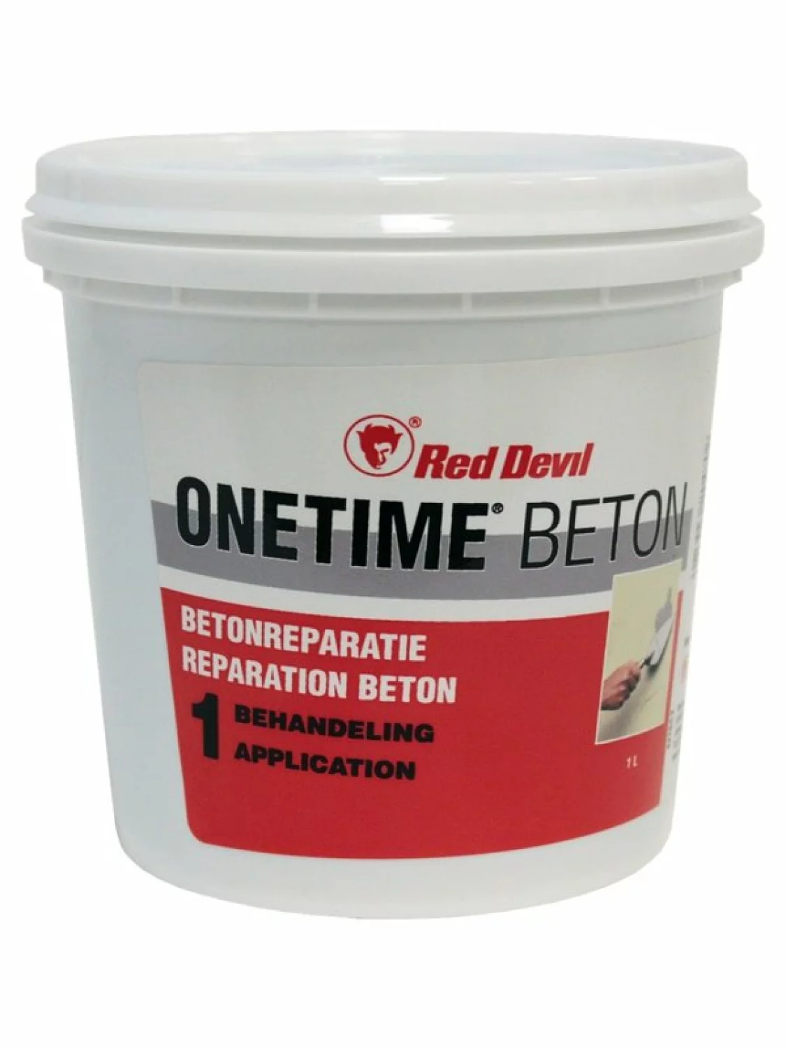 Red Devil ONETIME Beton - Wit - 4L