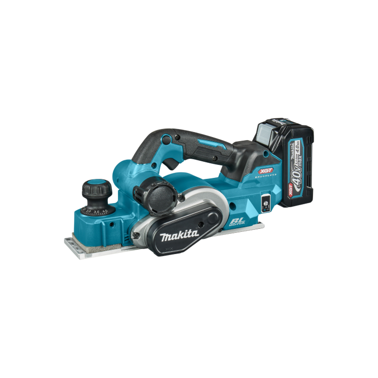 Makita KP001GM201 40V Max Li-Ion Accu Schaafmachine Set (2x 4,0Ah) In Mbox - 82mm