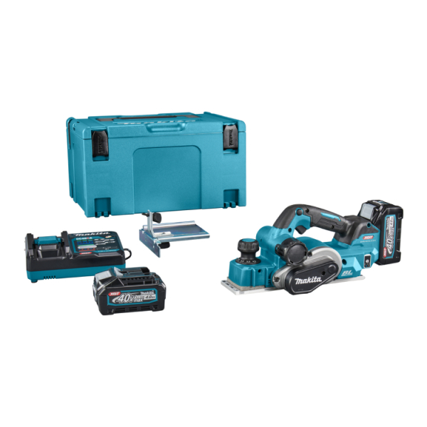 Makita KP001GM201 40V Max Li-Ion Accu Schaafmachine Set (2x 4,0Ah) In Mbox - 82mm - Default image for the product