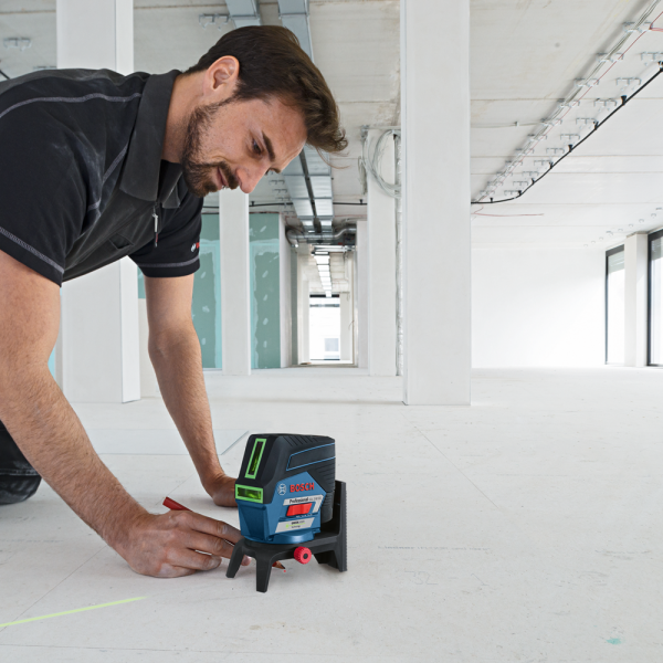 Bosch GCL 2-50 CG 12V Li-Ion Accu Kruislijnlaser (1x 2,0Ah Accu) Set In L-Boxx - 20m - Detailed view of the product