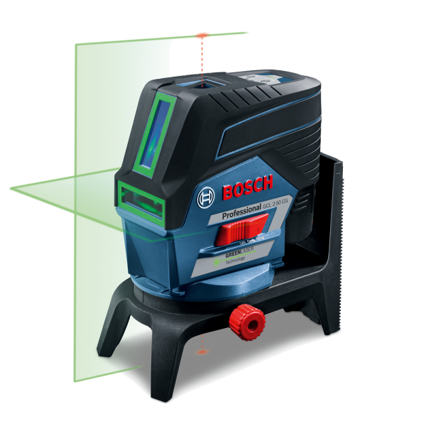 Bosch GCL 2-50 CG 12V Li-Ion Accu Kruislijnlaser (1x 2,0Ah Accu) Set In L-Boxx - 20m - Detailed view of the product