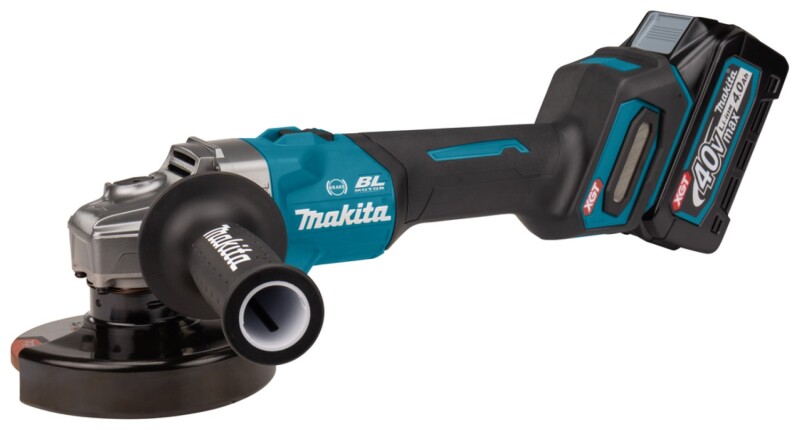 Makita GA005GM201 XGT 40V Li-Ion Accu Haakse Slijper Set (2x 4,0Ah) In Mbox - 125mm - Koolborstelloos - Detailed view of the product