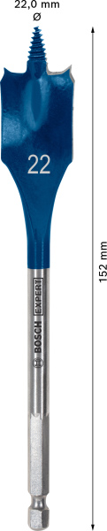 Bosch 2608900320 EXPERT Speedboor Self Cut Speed - Zeskantschacht - 22x152mm - Detailed view of the product
