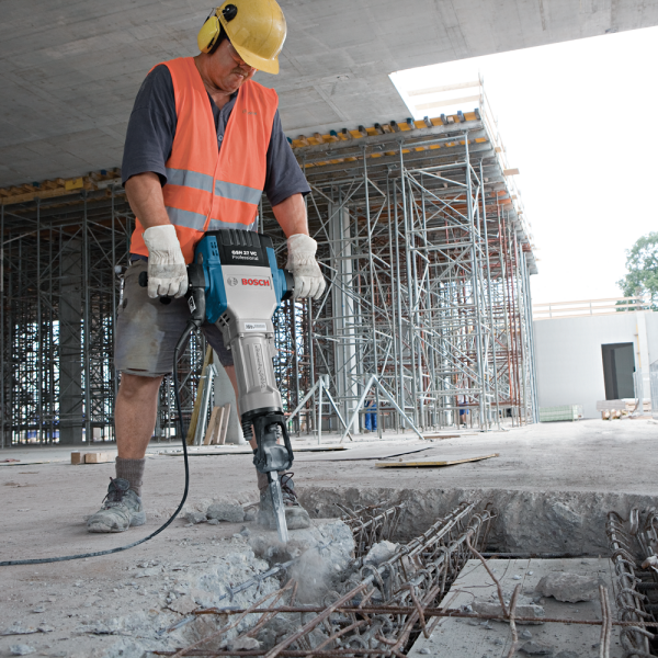Bosch GSH 27 VC 28mm HEX Breekhamer - 2000W - 62J - Detailed view of the product