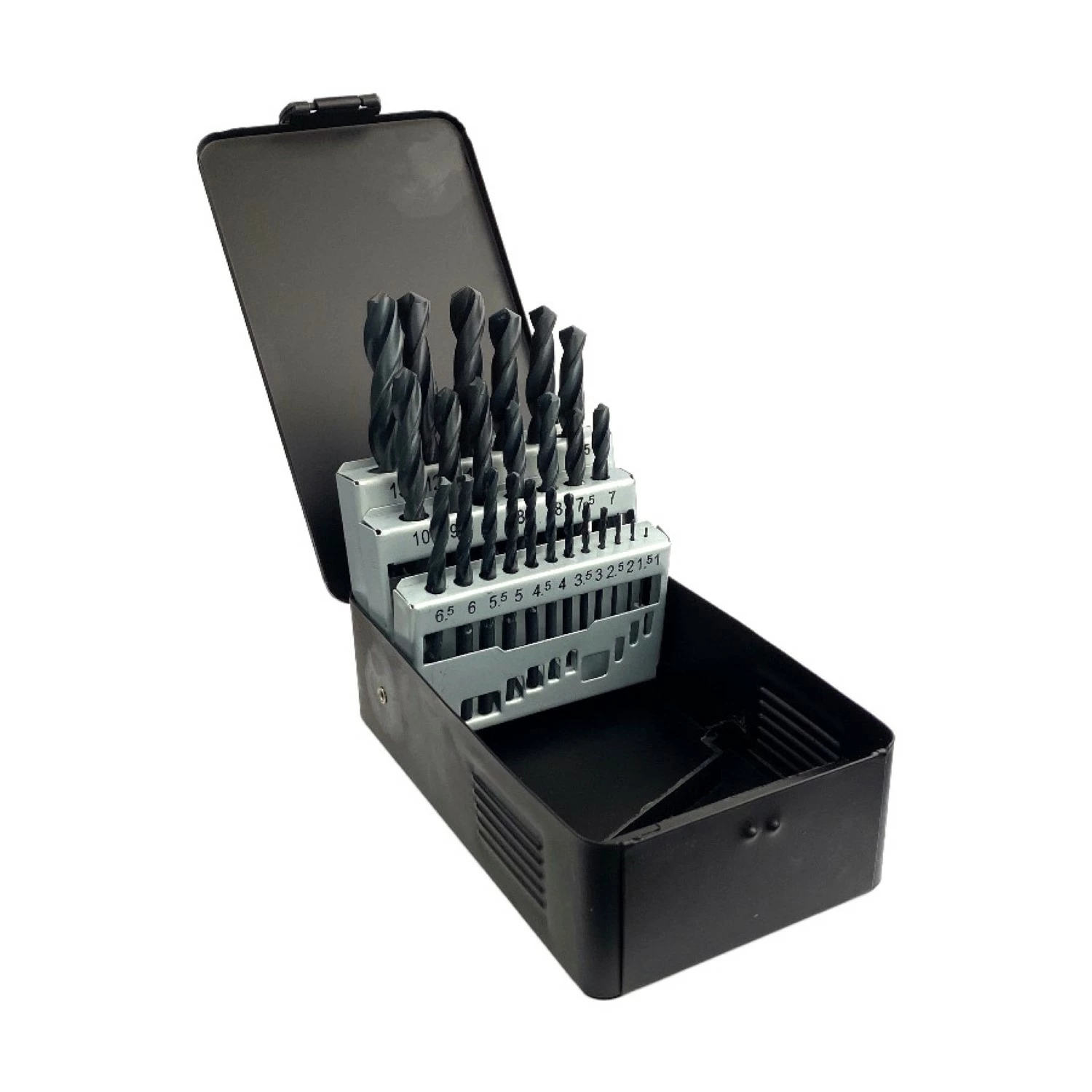 Fit-to-Fix 4000110002 25-delige Uni Metaalborenset DIN338 - HSS-R - 1-13mmx0.5cm