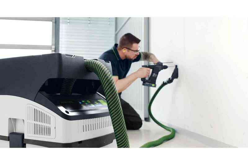 Festool CTLC MINI I-Basic 36V (2x18V) Li-Ion Accu Stofzuiger Body - 3100l/min - Detailed view of the product
