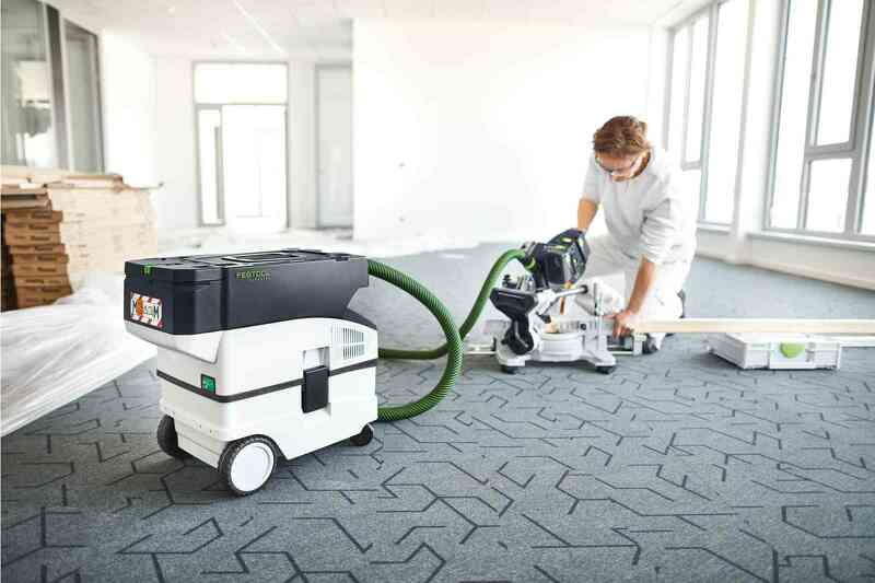 Festool CTLC MINI I-Basic 36V (2x18V) Li-Ion Accu Stofzuiger Body - 3100l/min - Detailed view of the product