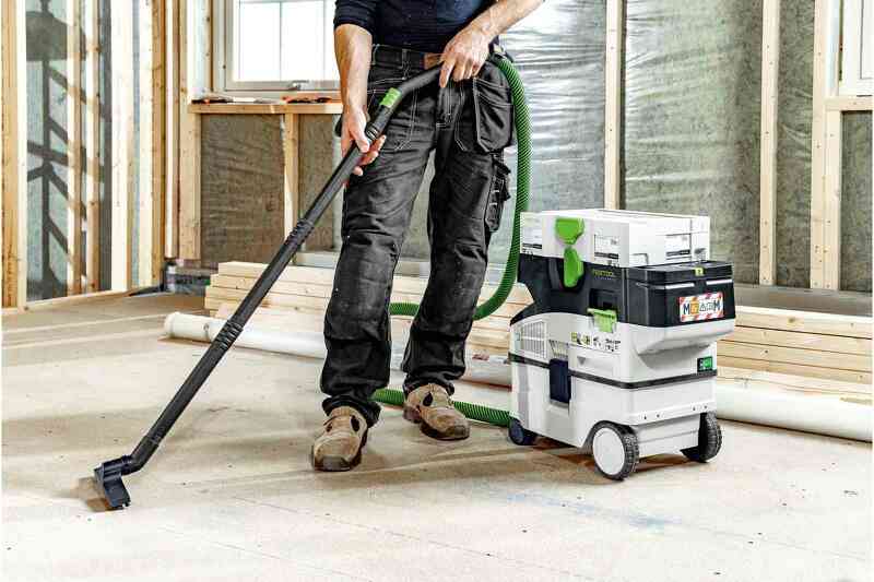 Festool CTLC MINI I-Basic 36V (2x18V) Li-Ion Accu Stofzuiger Body - 3100l/min - Detailed view of the product
