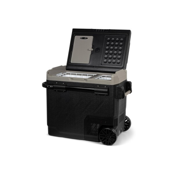 Steamy-E SECZGW61 Dual Zone Elektrische Compressor Koelbox Op Wielen - 61L - Detailed view of the product