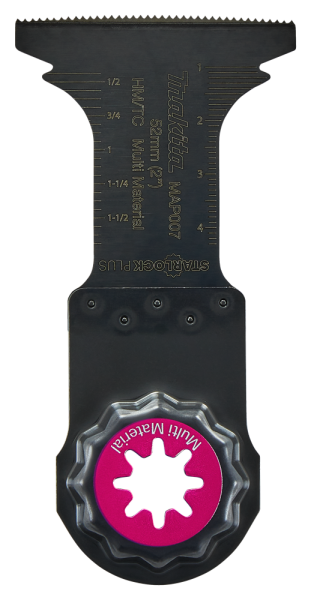 Makita B-66385 MAP007 Invalzaagblad - 52x50mm - Multimateriaal - Detailed view of the product