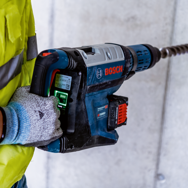Bosch GBH 18V-45 C 18V Li-Ion Accu BiTurbo SDS-Max Combihamer Body In Koffer - 12,5 J - Koolborstelloos - Detailed view of the product