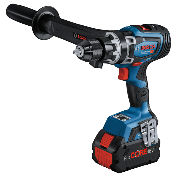 Bosch GSB 18V-150 C 18V Li-Ion Accu BiTurbo Schroefklopboormachine Set (2x 8,0Ah) In L-Boxx - 150Nm - Koolborstelloos - Detailed view of the product