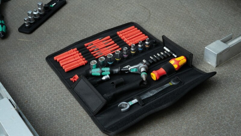 Wera 05135926001 35-Delige Kraftform Kompakt W1 Service Gereedschapset In Etui - Detailed view of the product