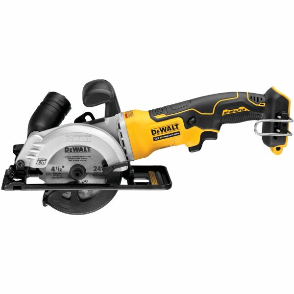 DeWALT DCS571N-XJ 18V Li-ion XR Accu Cirkelzaag Body - 115mm - Koolborstelloos - Detailed view of the product