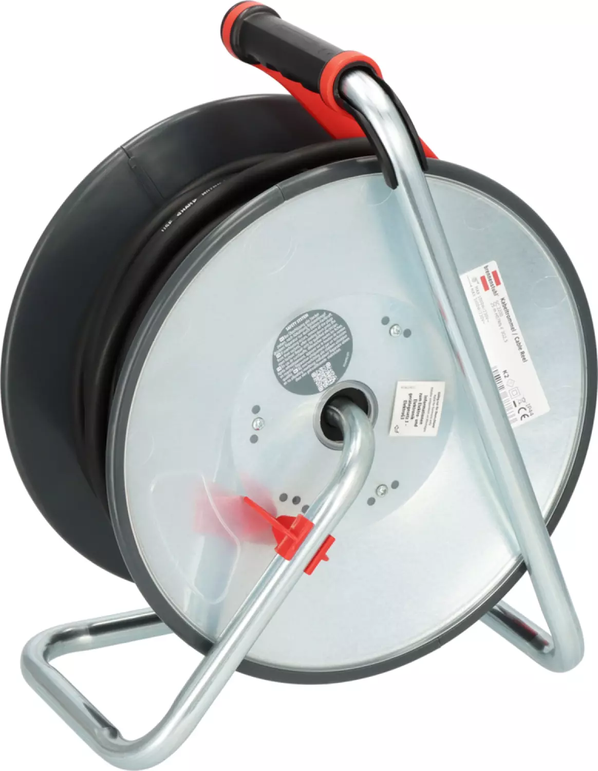 Brennenstuhl Professional SC 2200 SteelCore Kabelhaspel H07RN-F 3G2,5 - IP44 - 25m - Zwart thumbnail 2